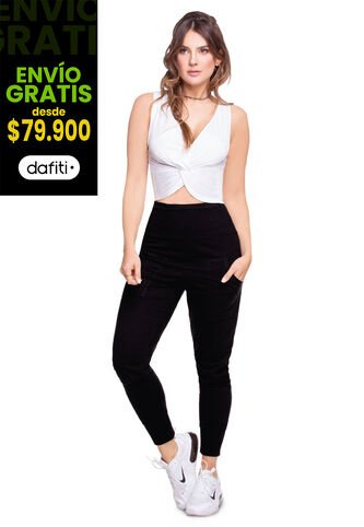 Jogger Juvenil Femenino Negro Atypical Atypical