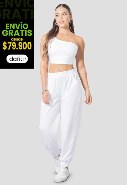 Conjunto Mujer Blanco Atypical 112842