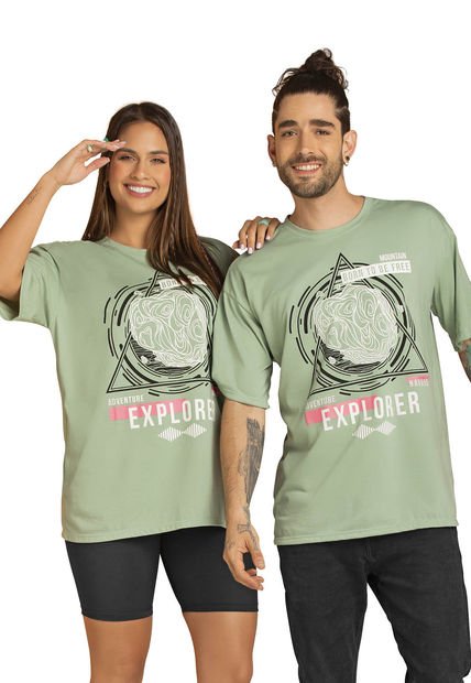 Camiseta Mujer Verde Oliva Atypical 9580