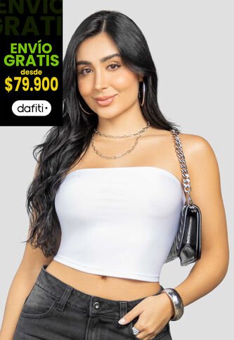 Crop Top Paq X3 Mujer Multicolor Atypical 114037 Atypical