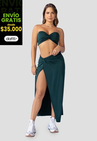 Conjunto Mujer Verde Botella Atypical 100672 Atypical