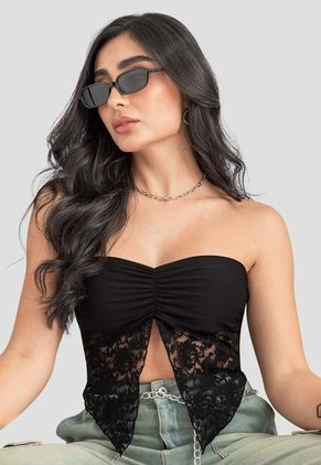 Blusa Mujer Negro Atypical 105478