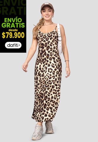 Vestido Mujer Estampado Atypical 113802 Atypical