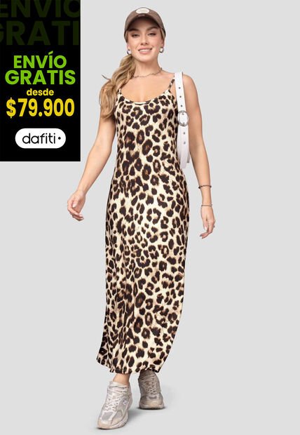 Vestido Mujer Estampado Atypical 113802