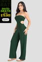 Enterizo Largo Mujer Verde Pino Atypical 110792 de Atypical