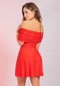 Vestido Corto Mujer Rojo Atypical 112491 de Atypical