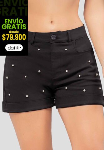 Short Mujer Negro Atypical 112899 Atypical
