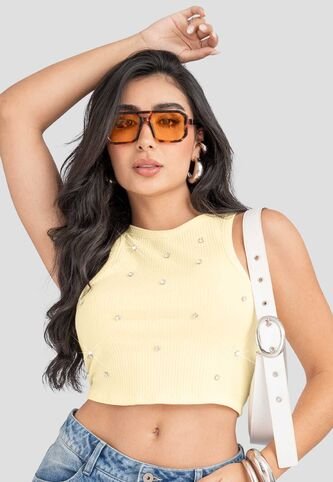 Blusa Mujer Crema Atypical 107855 Atypical