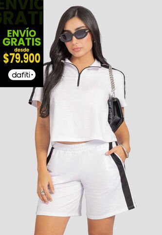 Conjunto Mujer Blanco Atypical 110142 Atypical