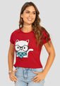 Camiseta Mujer Rojo Atypical 101330 de Atypical