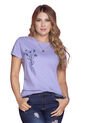 Camiseta Mujer Lila Atypical 87102 de Atypical