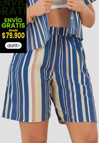 Short Mujer Estampado Atypical 106922 Atypical