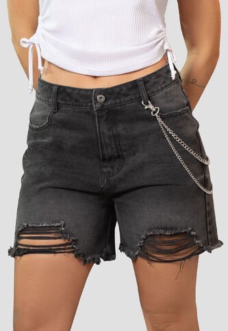 Short Mujer Negro Atypical 105380 Atypical