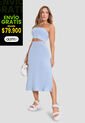 Vestido Mujer Azul Claro Atypical 106872 de Atypical
