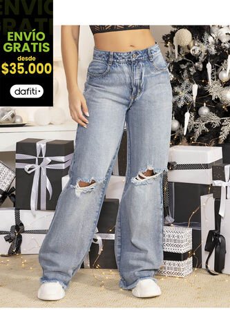 Jean Mujer Azul Medio Atypical 2931 Atypical