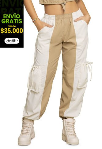 Pantalón Mujer Caqui Atypical 2340 Atypical