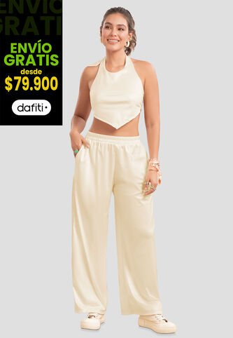 Conjunto Mujer Caqui Atypical 105699 Atypical