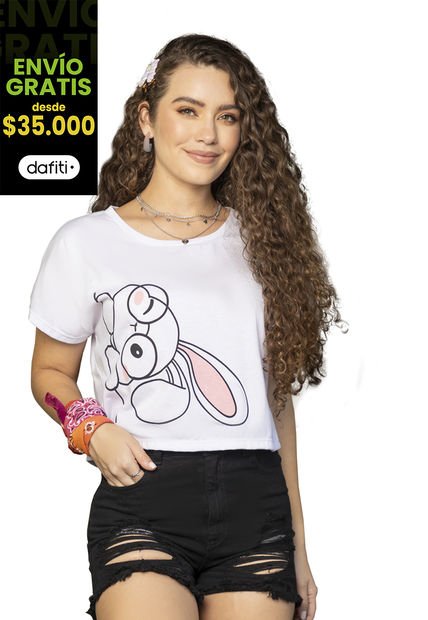 Camiseta Mujer Blanco Atypical 1911
