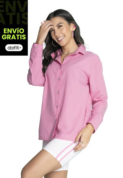 Camisa Mujer Rosado Atypical 4551