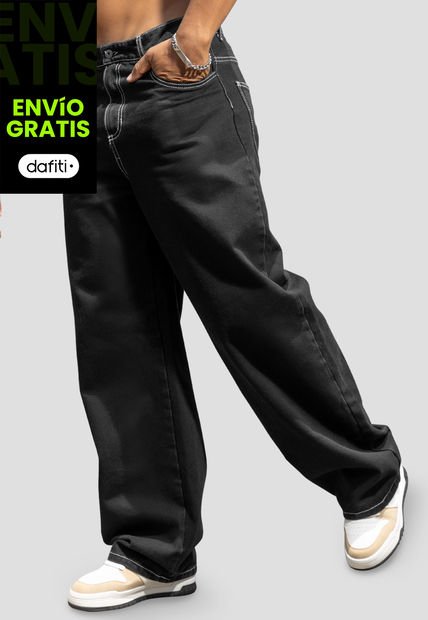 Jean Hombre Negro Atypical 104185