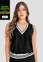 Chaleco Mujer Negro Atypical 113450 de Atypical