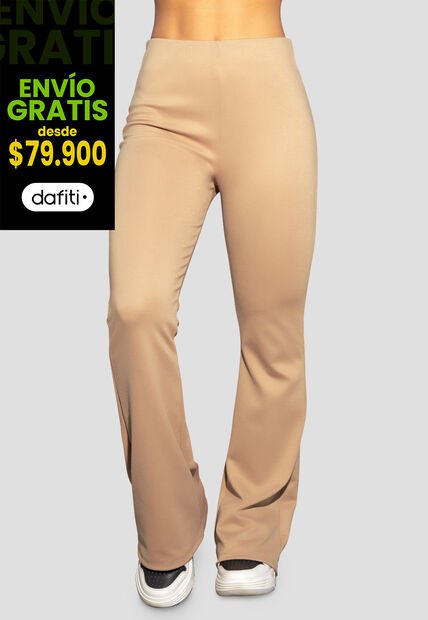 Pantalón Mujer Beige Atypical 103554