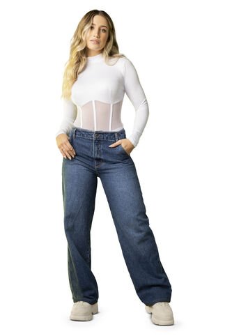 Jean Mujer Azul Oscuro Atypical 2929 Atypical