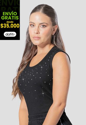 Blusa Mujer Negro Atypical 112831 Atypical