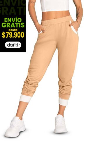 Jogger Mujer Beige Atypical 2754 Atypical