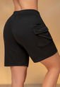 Bermuda Short Mujer Negro Atypical 104497 de Atypical