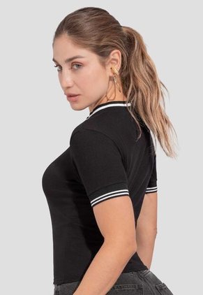Blusa Mujer Negro Atypical 112507