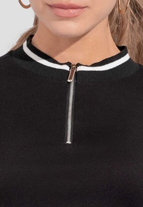 Blusa Mujer Negro Atypical 112507