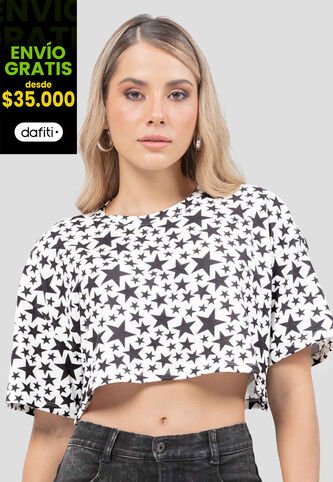 Camiseta Mujer Estampado Atypical 112896 Atypical