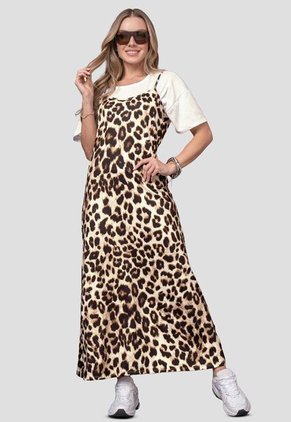 Vestido Mujer Estampado Atypical 113802