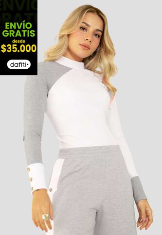 Camibuzo Mujer Gris Atypical 9650 Atypical