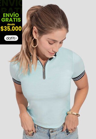 Blusa Mujer Azul Baby Atypical 112507 Atypical