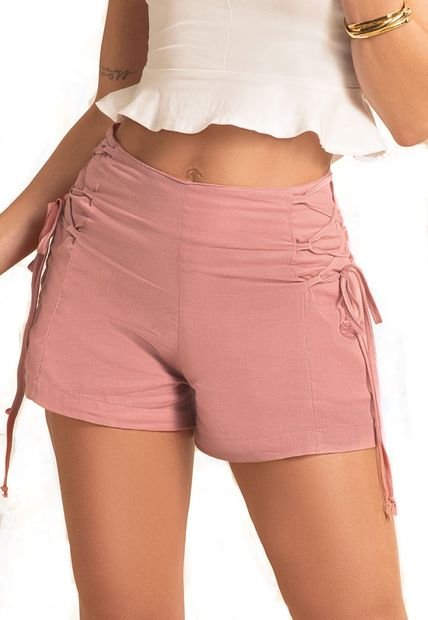 Short Para Mujer Palo De Rosa Oscuro ATYPICAL