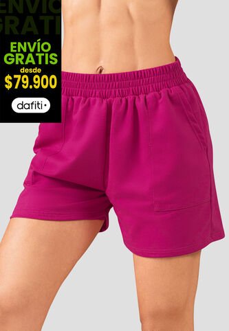 Bermuda Short Mujer Fucsia Atypical 102171 Atypical