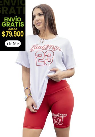 Conjunto Mujer Rojo Atypical 5887 Atypical