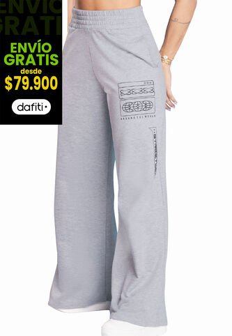 Pantalón Mujer Gris Atypical 9583 Atypical