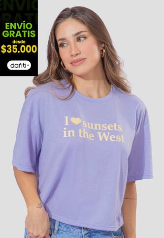 Camiseta Mujer Hortensia Atypical 111797 Atypical