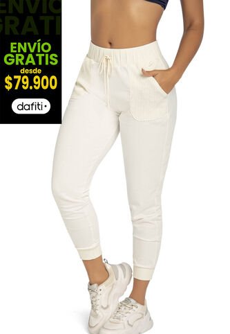 Jogger Mujer Blanco Atypical 96922 Atypical