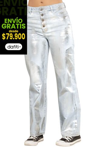 Jean Mujer Gris Atypical 2928 Atypical