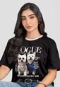 Camiseta Mujer Negro Atypical 113284 de Atypical