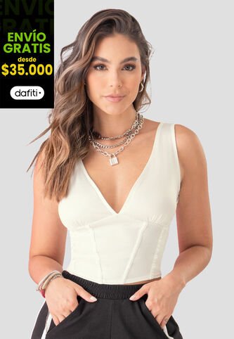 Blusa Mujer Blanco Atypical 104996 Atypical