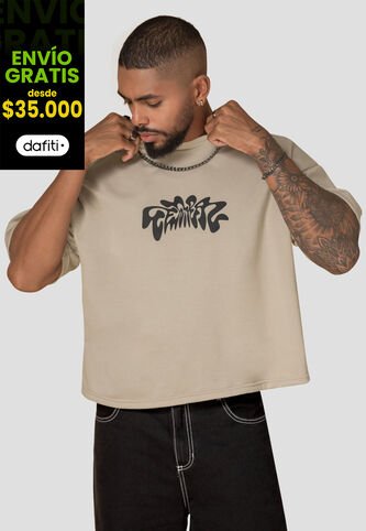 Camiseta Hombre Beige Atypical 104902 Atypical