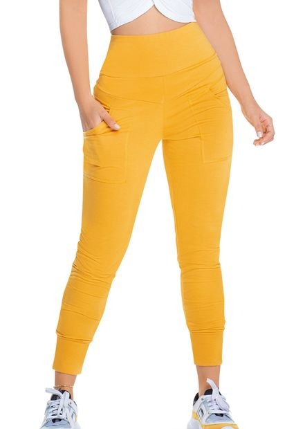 Jogger Juvenil Femenino Mostaza Atypical