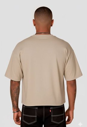 Camiseta Hombre Beige Atypical 104902