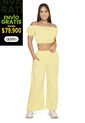 Conjunto Mujer Amarillo Pastel Atypical 33455 de Atypical