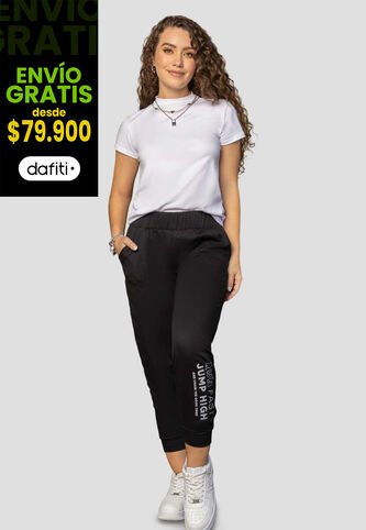 Jogger Mujer Negro Atypical 1914 Atypical